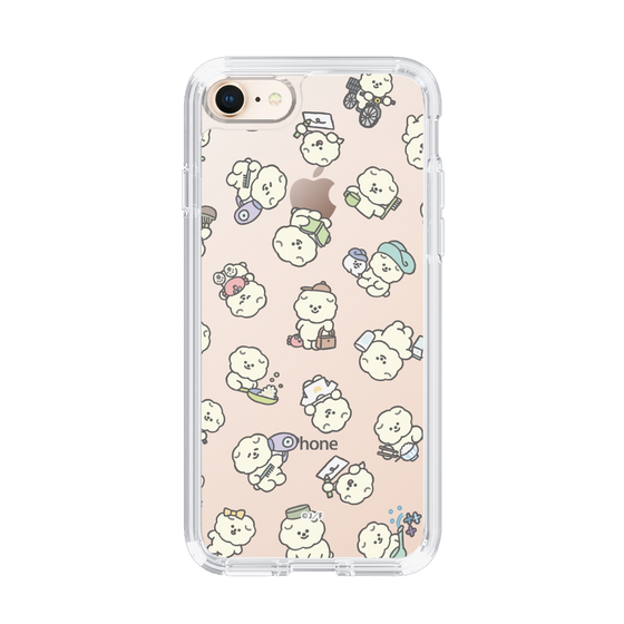 Slim Protection Case［ Mossari Mosao - Lots of Mosao - Clear ］