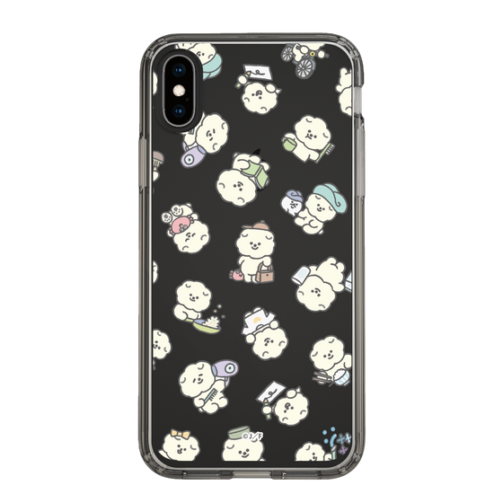 Slim Protection Case［ Mossari Mosao - Lots of Mosao - Clear ］