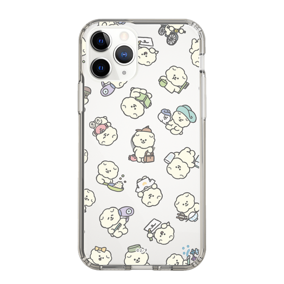 Slim Protection Case［ Mossari Mosao - Lots of Mosao - Clear ］