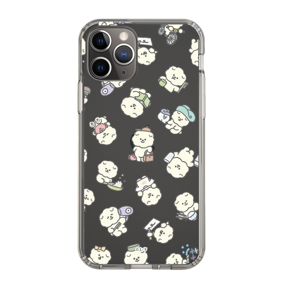 Slim Protection Case［ Mossari Mosao - Lots of Mosao - Clear ］