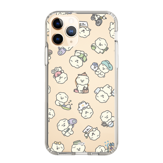 Slim Protection Case［ Mossari Mosao - Lots of Mosao - Clear ］
