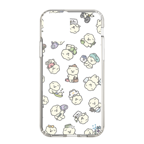 Slim Protection Case［ Mossari Mosao - Lots of Mosao - Clear ］