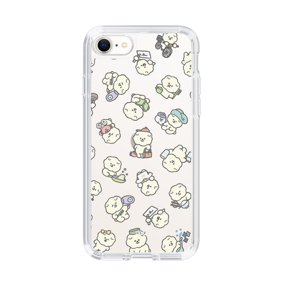 Slim Protection Case［ Mossari Mosao - Lots of Mosao - Clear ］