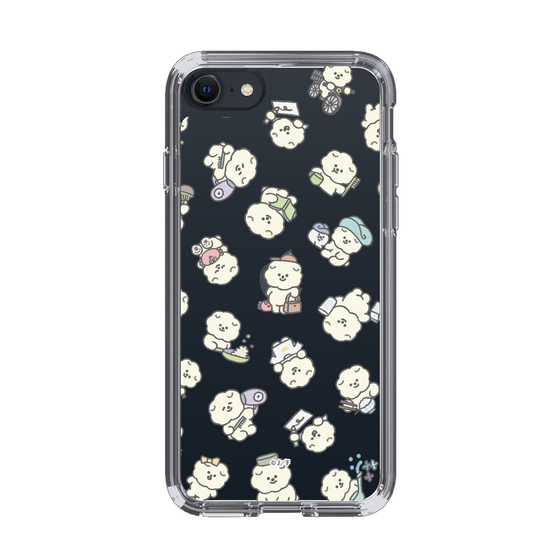 Slim Protection Case［ Mossari Mosao - Lots of Mosao - Clear ］