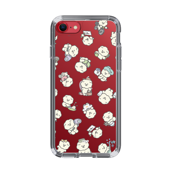 Slim Protection Case［ Mossari Mosao - Lots of Mosao - Clear ］