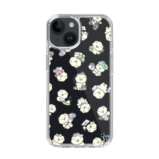 Slim Protection Case［ Mossari Mosao - Lots of Mosao - Clear ］
