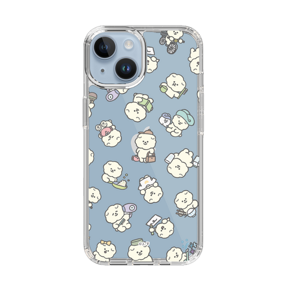 Slim Protection Case［ Mossari Mosao - Lots of Mosao - Clear ］
