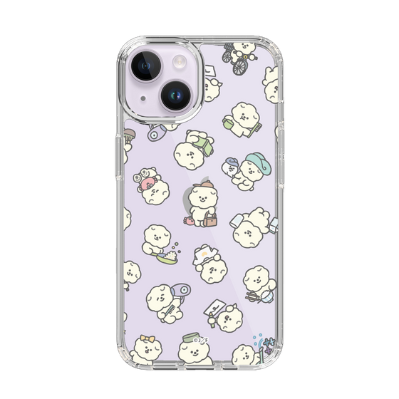 Slim Protection Case［ Mossari Mosao - Lots of Mosao - Clear ］