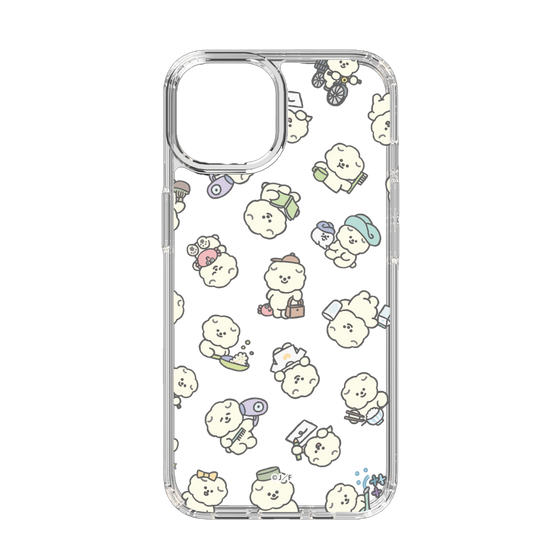 Slim Protection Case［ Mossari Mosao - Lots of Mosao - Clear ］