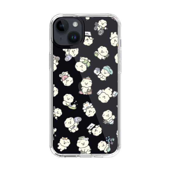 Slim Protection Case［ Mossari Mosao - Lots of Mosao - Clear ］