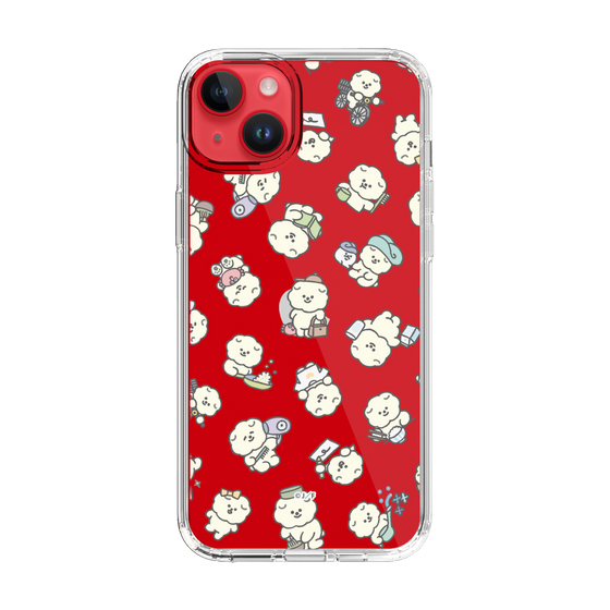 Slim Protection Case［ Mossari Mosao - Lots of Mosao - Clear ］