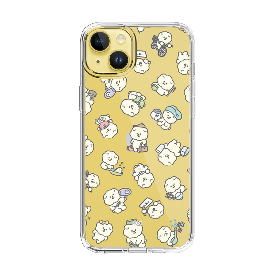 Slim Protection Case［ Mossari Mosao - Lots of Mosao - Clear ］