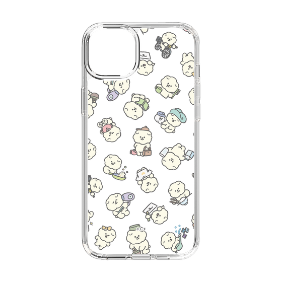 Slim Protection Case［ Mossari Mosao - Lots of Mosao - Clear ］