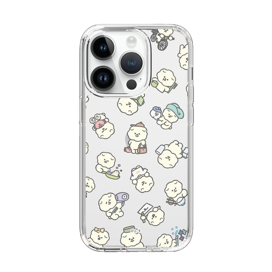 Slim Protection Case［ Mossari Mosao - Lots of Mosao - Clear ］
