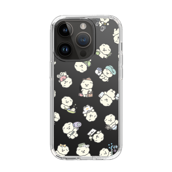 Slim Protection Case［ Mossari Mosao - Lots of Mosao - Clear ］