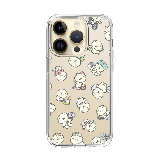 Slim Protection Case［ Mossari Mosao - Lots of Mosao - Clear ］