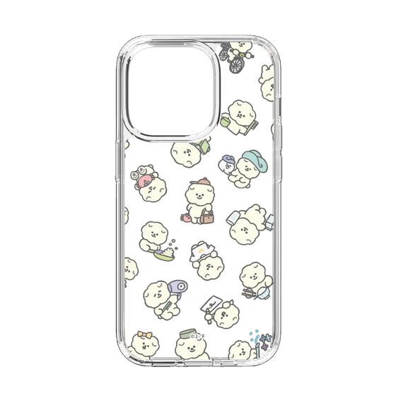 Slim Protection Case［ Mossari Mosao - Lots of Mosao - Clear ］