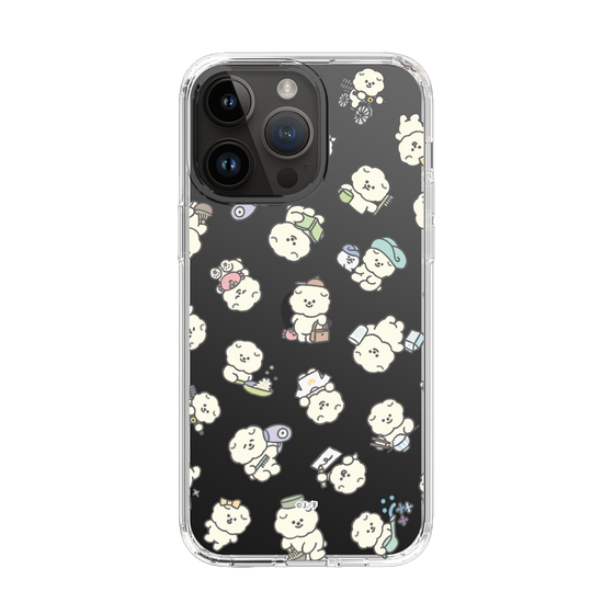 Slim Protection Case［ Mossari Mosao - Lots of Mosao - Clear ］