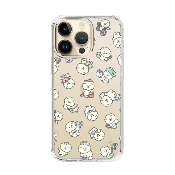 Slim Protection Case［ Mossari Mosao - Lots of Mosao - Clear ］