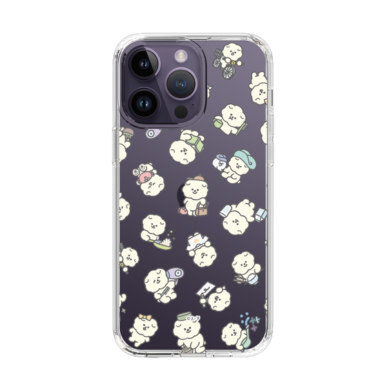 Slim Protection Case［ Mossari Mosao - Lots of Mosao - Clear ］
