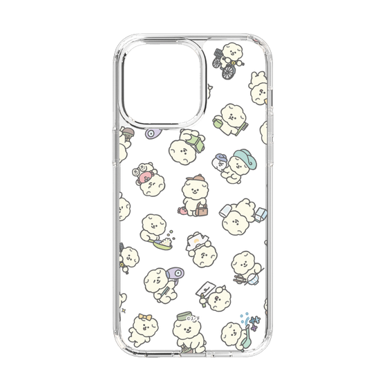 Slim Protection Case［ Mossari Mosao - Lots of Mosao - Clear ］