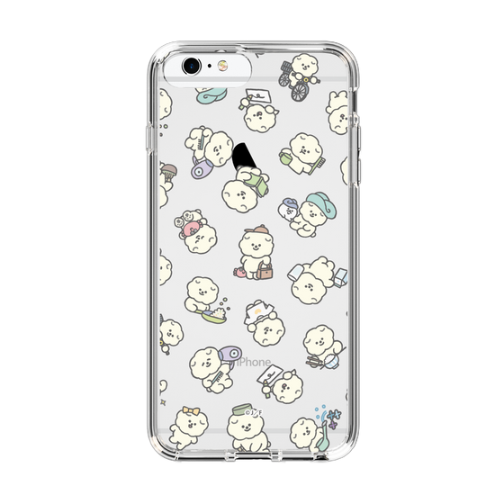 Slim Protection Case［ Mossari Mosao - Lots of Mosao - Clear ］