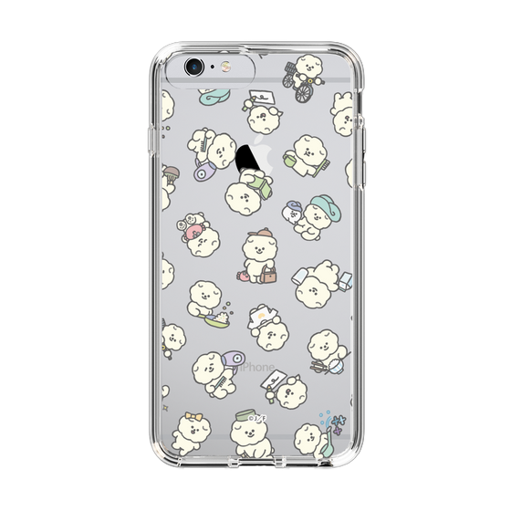 Slim Protection Case［ Mossari Mosao - Lots of Mosao - Clear ］