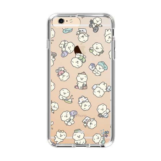 Slim Protection Case［ Mossari Mosao - Lots of Mosao - Clear ］