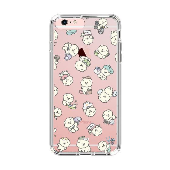 Slim Protection Case［ Mossari Mosao - Lots of Mosao - Clear ］