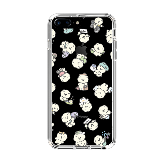 Slim Protection Case［ Mossari Mosao - Lots of Mosao - Clear ］