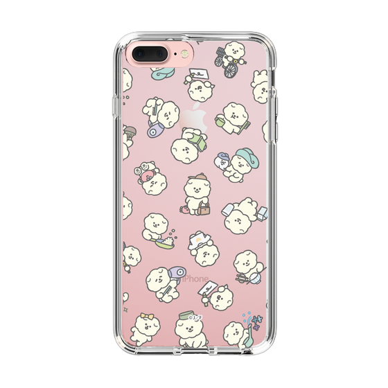 Slim Protection Case［ Mossari Mosao - Lots of Mosao - Clear ］
