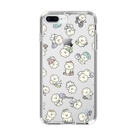 Slim Protection Case［ Mossari Mosao - Lots of Mosao - Clear ］