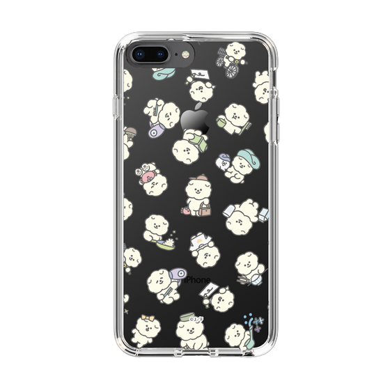 Slim Protection Case［ Mossari Mosao - Lots of Mosao - Clear ］