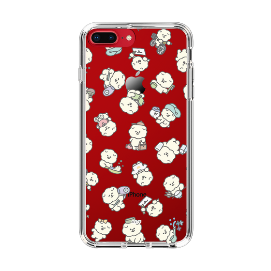 Slim Protection Case［ Mossari Mosao - Lots of Mosao - Clear ］