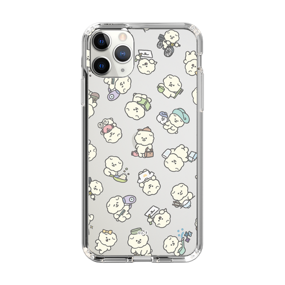 Slim Protection Case［ Mossari Mosao - Lots of Mosao - Clear ］