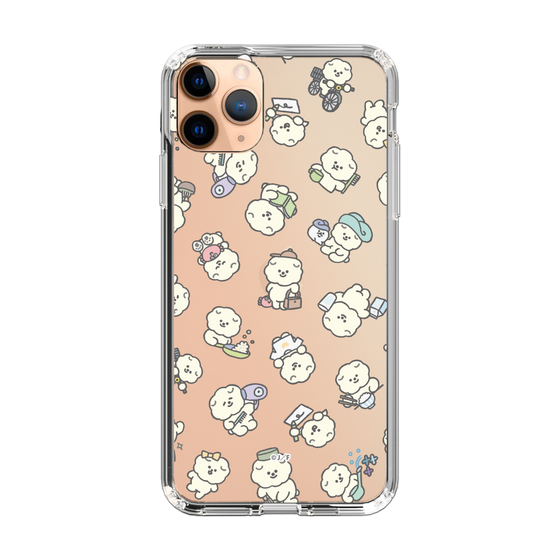 Slim Protection Case［ Mossari Mosao - Lots of Mosao - Clear ］