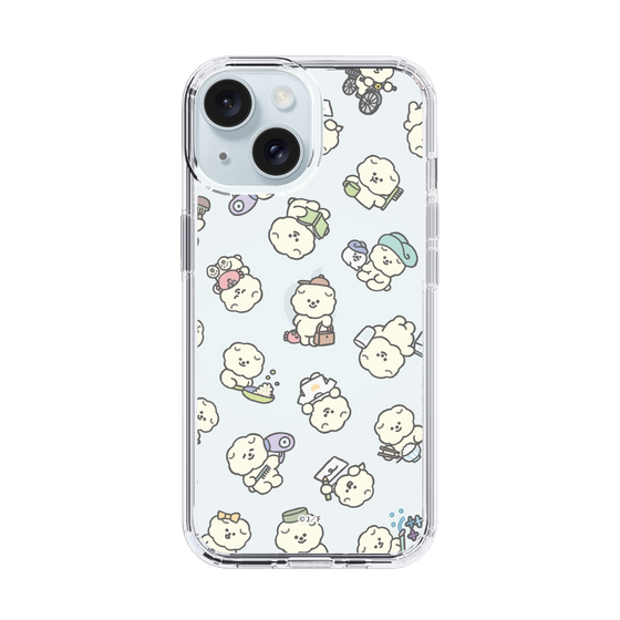 Slim Protection Case［ Mossari Mosao - Lots of Mosao - Clear ］