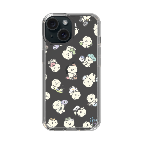 Slim Protection Case［ Mossari Mosao - Lots of Mosao - Clear ］