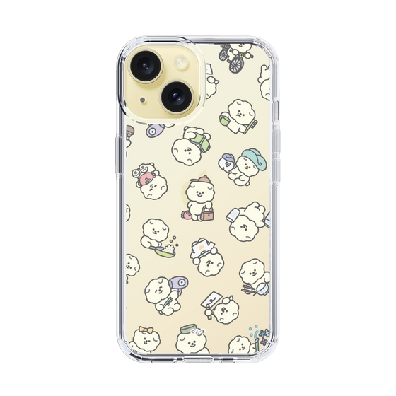 Slim Protection Case［ Mossari Mosao - Lots of Mosao - Clear ］