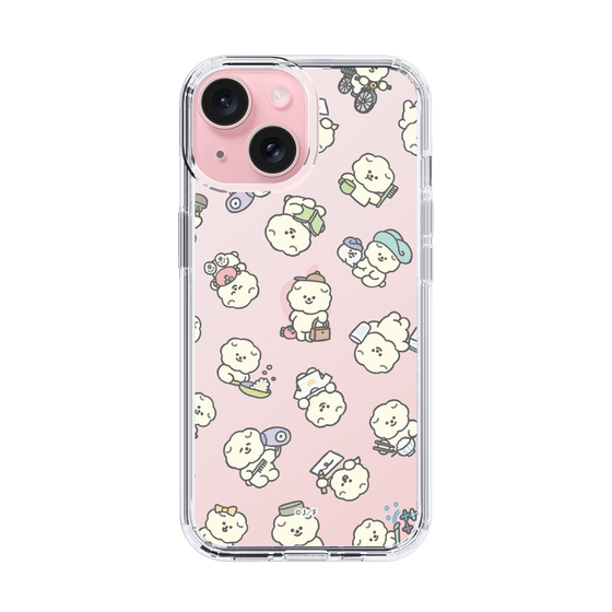 Slim Protection Case［ Mossari Mosao - Lots of Mosao - Clear ］