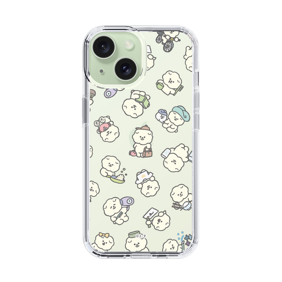 Slim Protection Case［ Mossari Mosao - Lots of Mosao - Clear ］