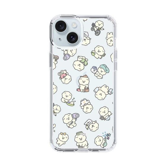 Slim Protection Case［ Mossari Mosao - Lots of Mosao - Clear ］