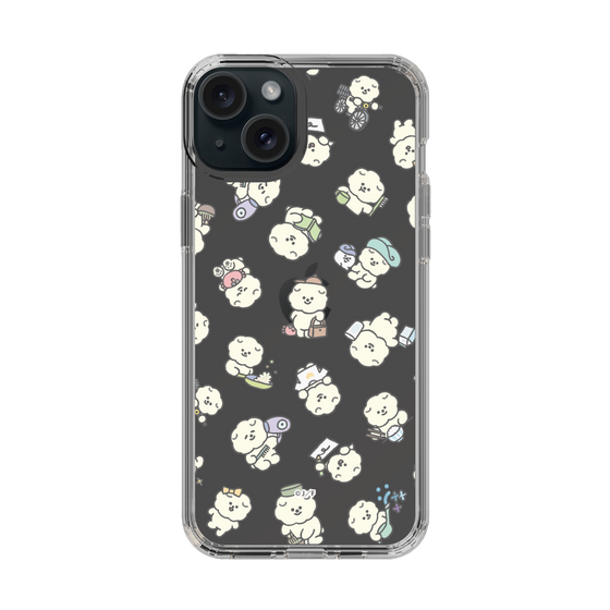 Slim Protection Case［ Mossari Mosao - Lots of Mosao - Clear ］