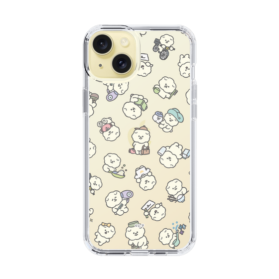Slim Protection Case［ Mossari Mosao - Lots of Mosao - Clear ］