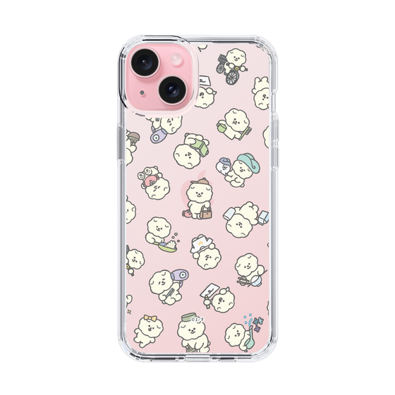 Slim Protection Case［ Mossari Mosao - Lots of Mosao - Clear ］