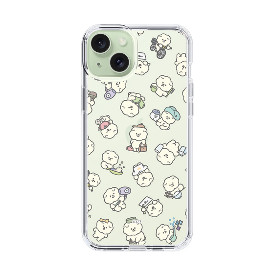 Slim Protection Case［ Mossari Mosao - Lots of Mosao - Clear ］