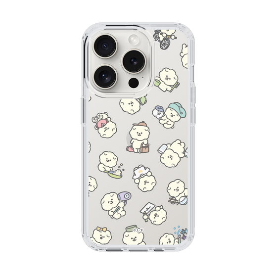 Slim Protection Case［ Mossari Mosao - Lots of Mosao - Clear ］