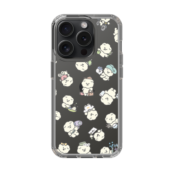 Slim Protection Case［ Mossari Mosao - Lots of Mosao - Clear ］
