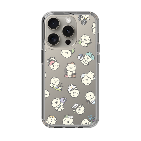 Slim Protection Case［ Mossari Mosao - Lots of Mosao - Clear ］