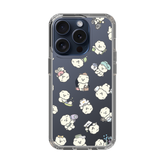Slim Protection Case［ Mossari Mosao - Lots of Mosao - Clear ］